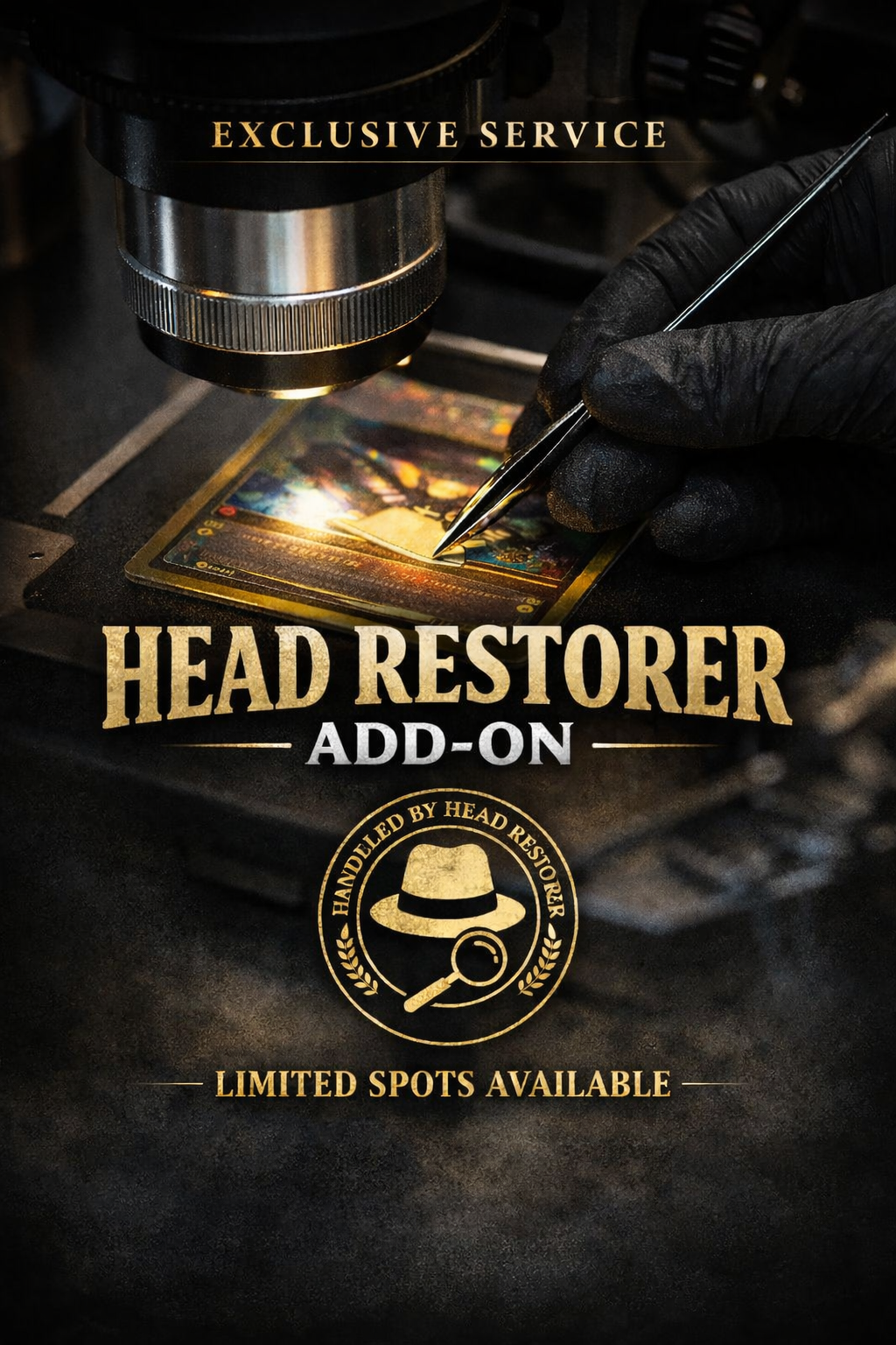 Head Restorer Only Add On (Per-Card)