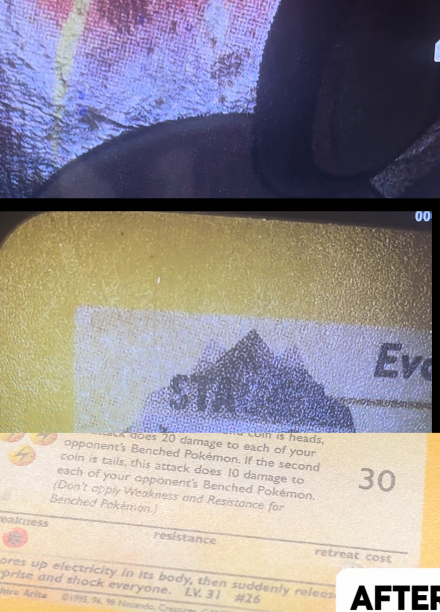 Raw Cards: Deluxe Microscope Full Restoration + Crease Reduction