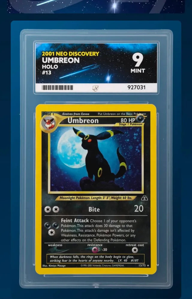 Umbreon Neo Discovery before restoration