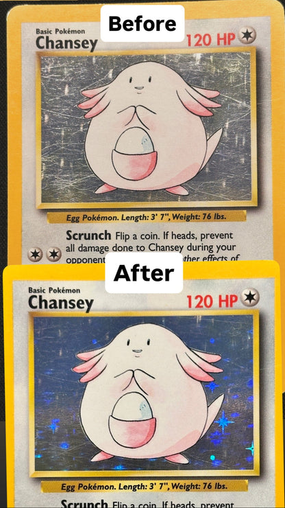 pokemon card restoration near me Professional Card Restoration 5 Cards - Save $50 Best Value