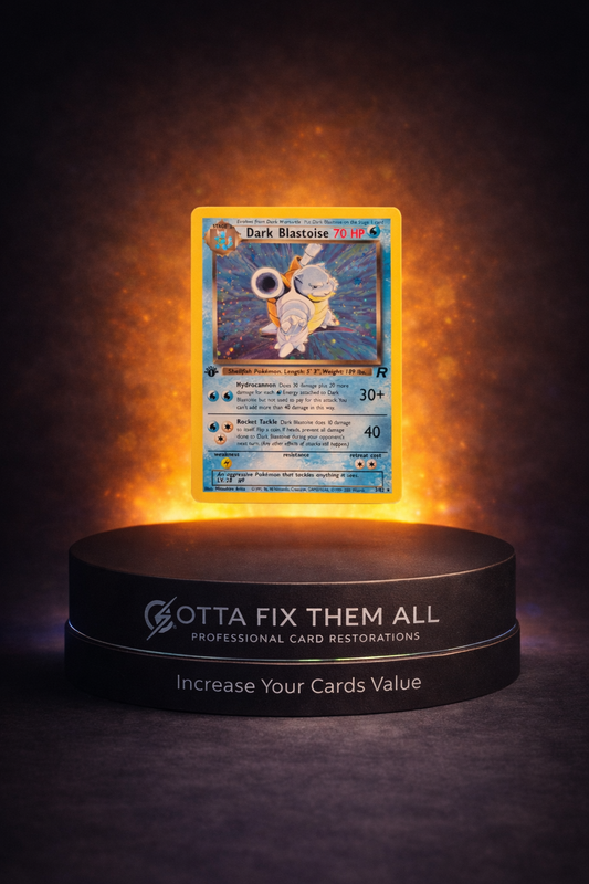 Raw Cards: Deluxe Microscope Full Restoration + Crease Reduction