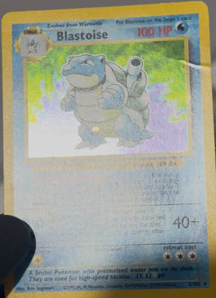 Before restoration - 1998 Blastiose Base Set