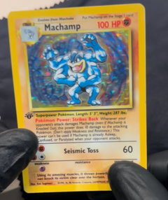 After restoration - 1998 1st Edition Machamp