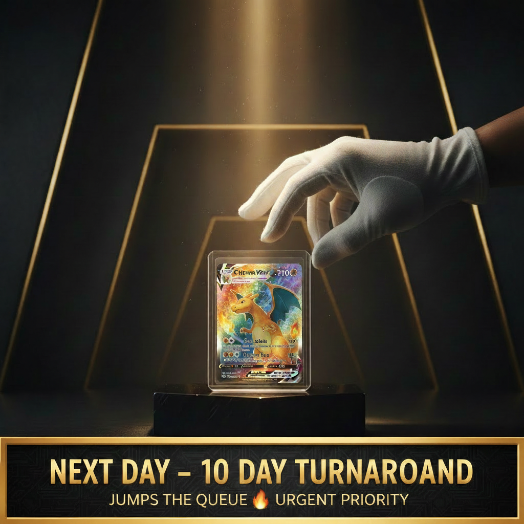 Urgent Next Day - 10 Day Restoration Upgrade priority service - premium card restoration with expert gloved handling