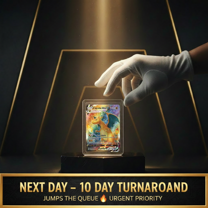 Urgent Next Day - 10 Day Restoration Upgrade priority service - premium card restoration with expert gloved handling